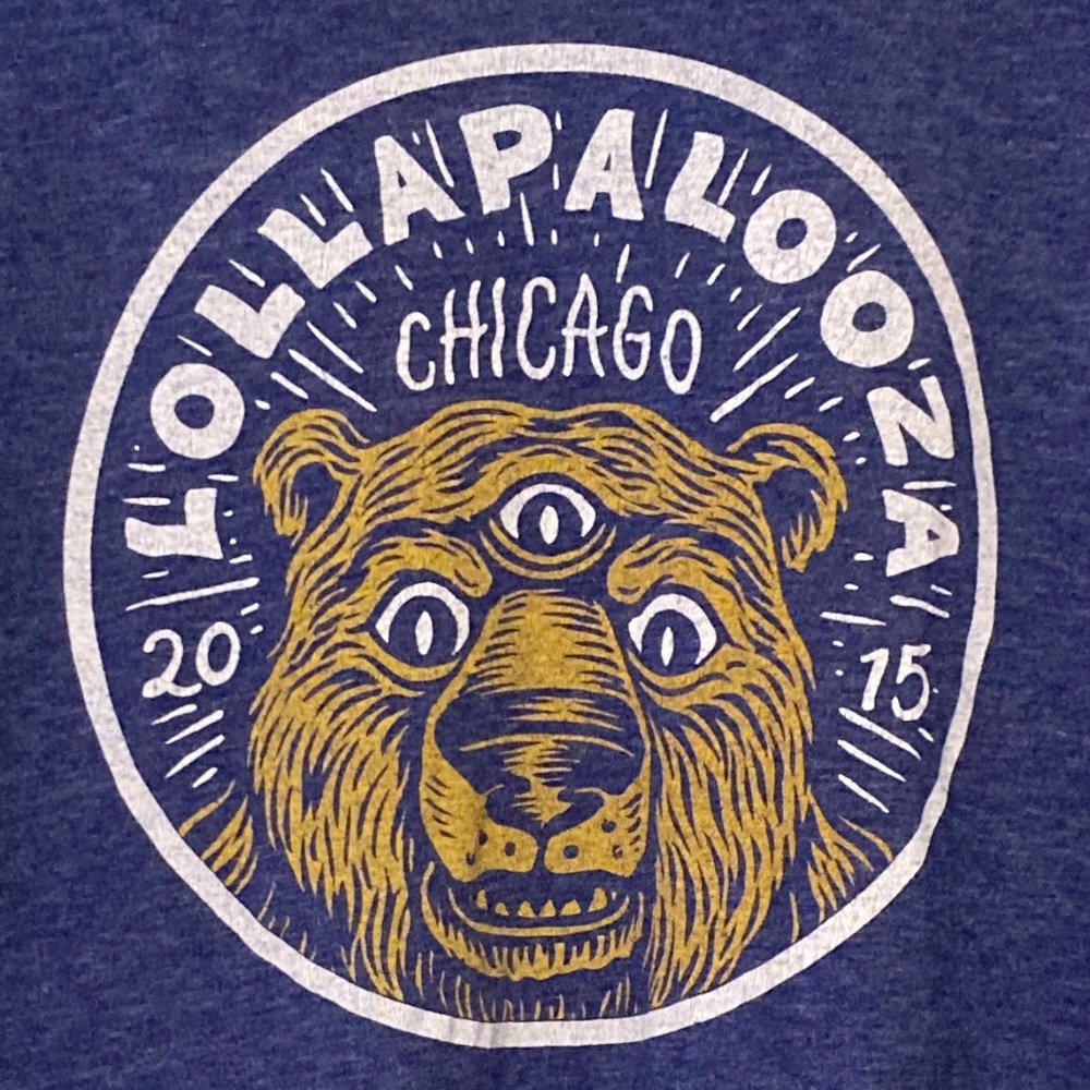 Lollapalooza 2015 Chicago Festival Lineup Shirt